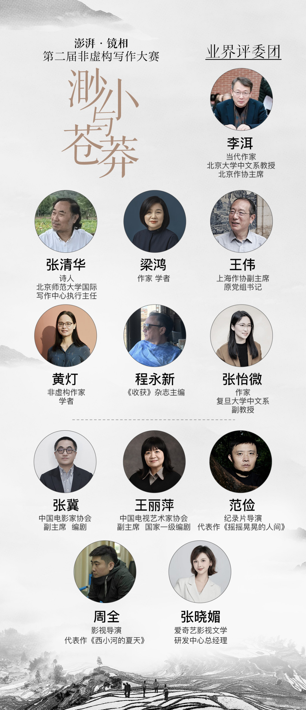 澎湃·镜相第二届非虚构写作大赛初选入围名单公示 第3张 澎湃·镜相第二届非虚构写作大赛初选入围名单公示 第3张