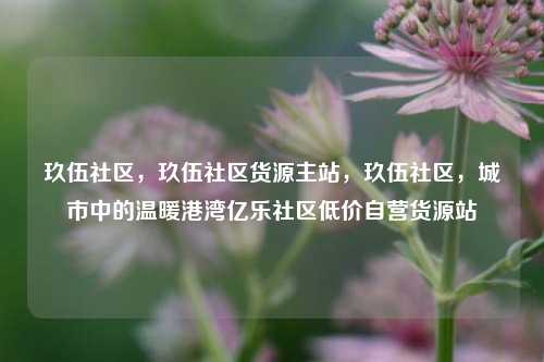 玖伍社区	，玖伍社区货源主站，玖伍社区，城市中的温暖港湾亿乐社区低价自营货源站  第1张