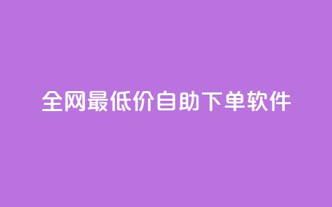 全网最低价自助下单软件,王者人气自助 - 抖音如何看点赞评论 快手24小时业务平台  第1张
