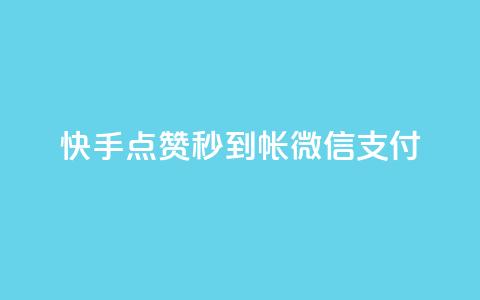 快手点赞秒到帐微信支付,拼多多无限账号下单软件 - qq空间访客量的网站 qq免费名片像素大作战  第1张