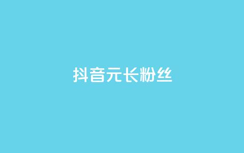 抖音1元长1000粉丝 - 抖音以1元获1000粉丝的秘密揭秘~  第1张