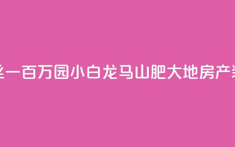 快手粉丝一百万0.01园小白龙马山肥大地房产装修网站,qq超级会员低价网站 - 卡盟自营 全民k歌直播电影步骤  第1张