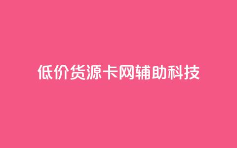 低价货源卡网辅助科技 - 实惠货源卡网络辅助科技全攻略！  第1张