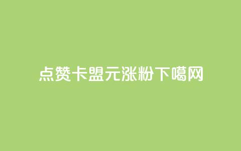 QQ点赞卡盟 - 1元涨100粉 第1张 QQ点赞卡盟 - 1元涨100粉 第1张