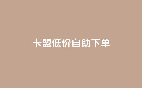 卡盟低价自助下单,卡盟排行榜 - 抖音85折官方充值渠道 冰天卡盟  第1张