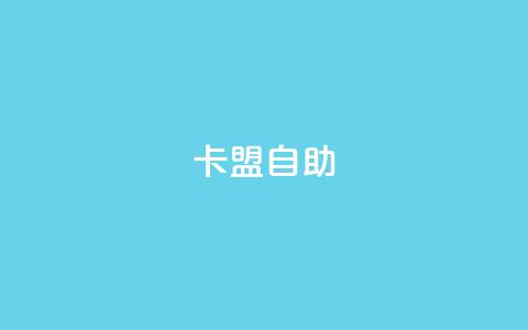 qq卡盟自助 - qq卡盟自助平台提供的服务~  第1张