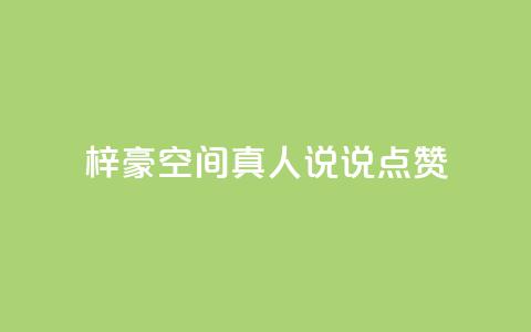 梓豪qq空间真人说说点赞,涨粉的有效方法 - 快手刷微信支付24小时 qq空间访客量低价  第1张