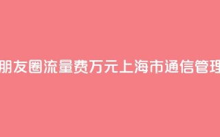 出国旅游发条朋友圈流量费1.6万元？上海市通信管理局回应