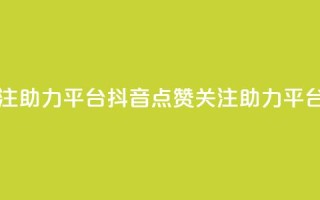 抖音点赞关注助力平台(抖音点赞关注助力平台：提升影响力)