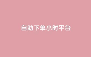 自助下单24小时平台ks,斗音和快手卖赞APP - 拼多多砍价助力助手 - 拼多多转盘助力技巧