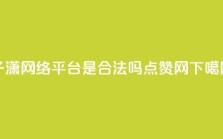 子潇网络平台是合法吗 - DSWQQ点赞网