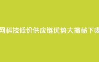 全网科技低价供应链优势大揭秘