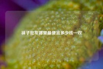 袜子批发哪里最便宜多少钱一双