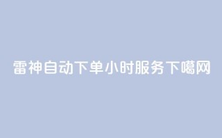 KS雷神自动下单24小时服务