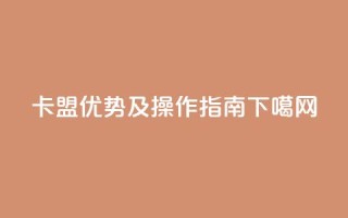 51卡盟优势及操作指南