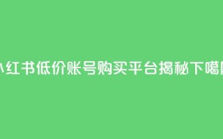 小红书低价账号购买平台揭秘