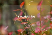小饰品进货批发网