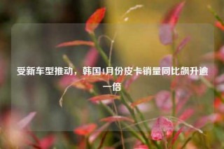 受新车型推动，韩国4月份皮卡销量同比飙升逾一倍