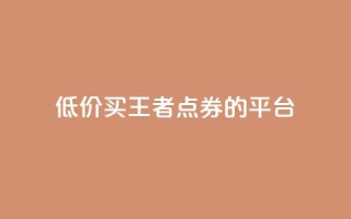 低价买王者点券的平台,qq浏览人数包括所有浏览吗 - 抖音自助平台业务下单秒到 - 快手赞业务24小时下单平台