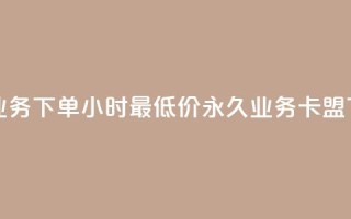 抖音业务下单24小时最低价 - 永久QQ业务卡盟
