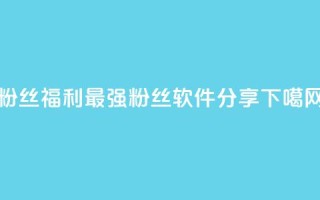 粉丝福利！最强KS粉丝软件分享