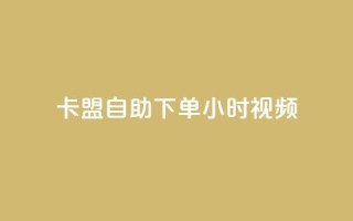 卡盟自助下单24小时视频vip,pubg脚本卡盟 - 巨量千川最低充多少钱 - QQ支付平台买赞