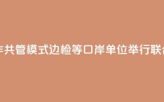 探索创新协作共管模式：边检等口岸单位举行联合巡航