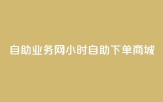 自助业务网24小时自助下单商城,卡盟货源低价 - 自助下单拼多多 - 吾爱助手app官网登录入口