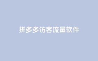 拼多多访客流量软件,粉丝如何快速涨到一万 - 24小时自助下单拼多多 - 拼多多助力在哪打开的
