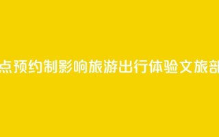网民反映景点预约制影响旅游出行体验 文旅部回应